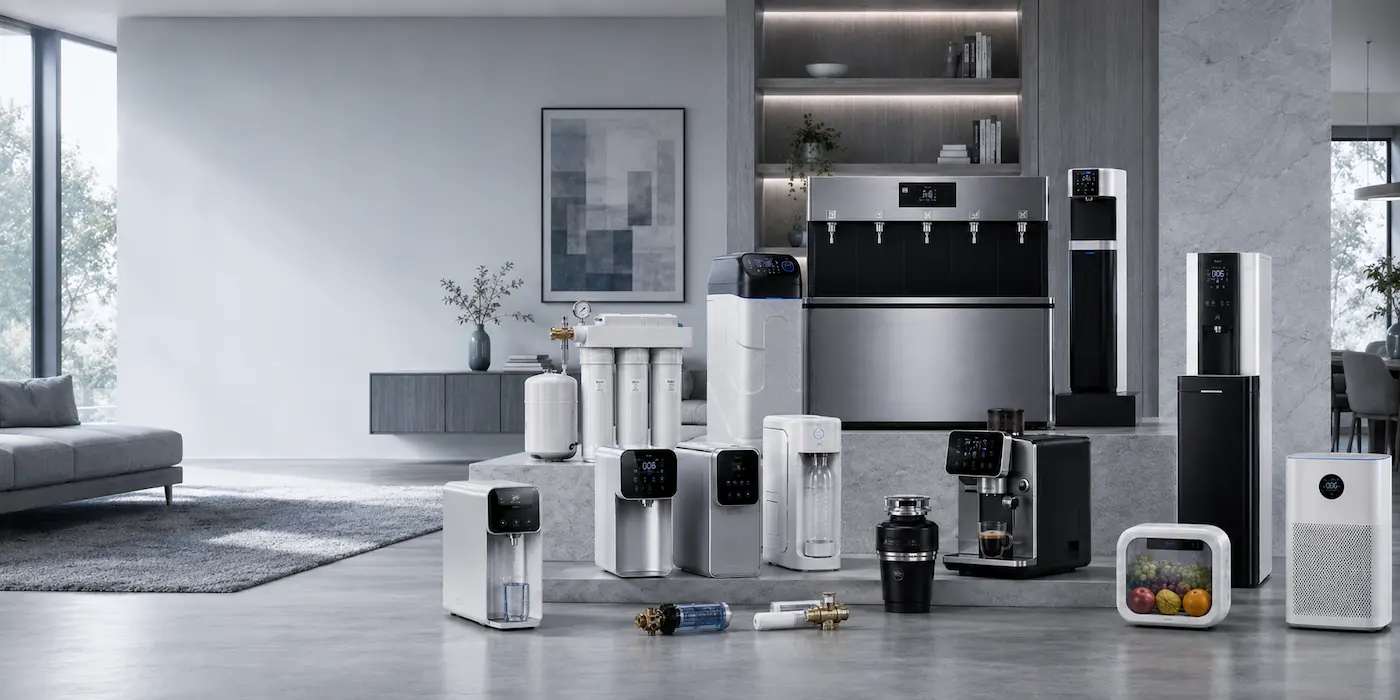 Complete product ecosystem display