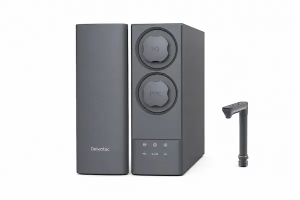 Instant hot water purification system